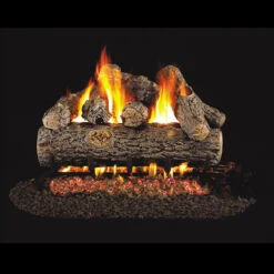 Real Fyre Golden Oak Designer Plus Gas Log Set - 12"