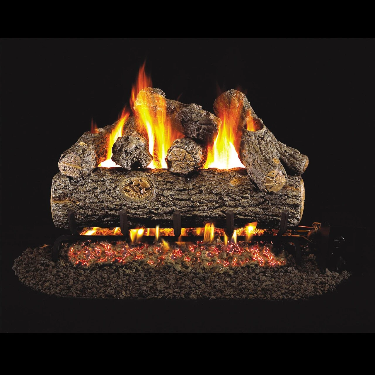 Real Fyre Golden Oak Designer Plus Gas Log Set - 16" 1 Real Fyre Golden Oak Designer Plus Gas Log Set - 16"
