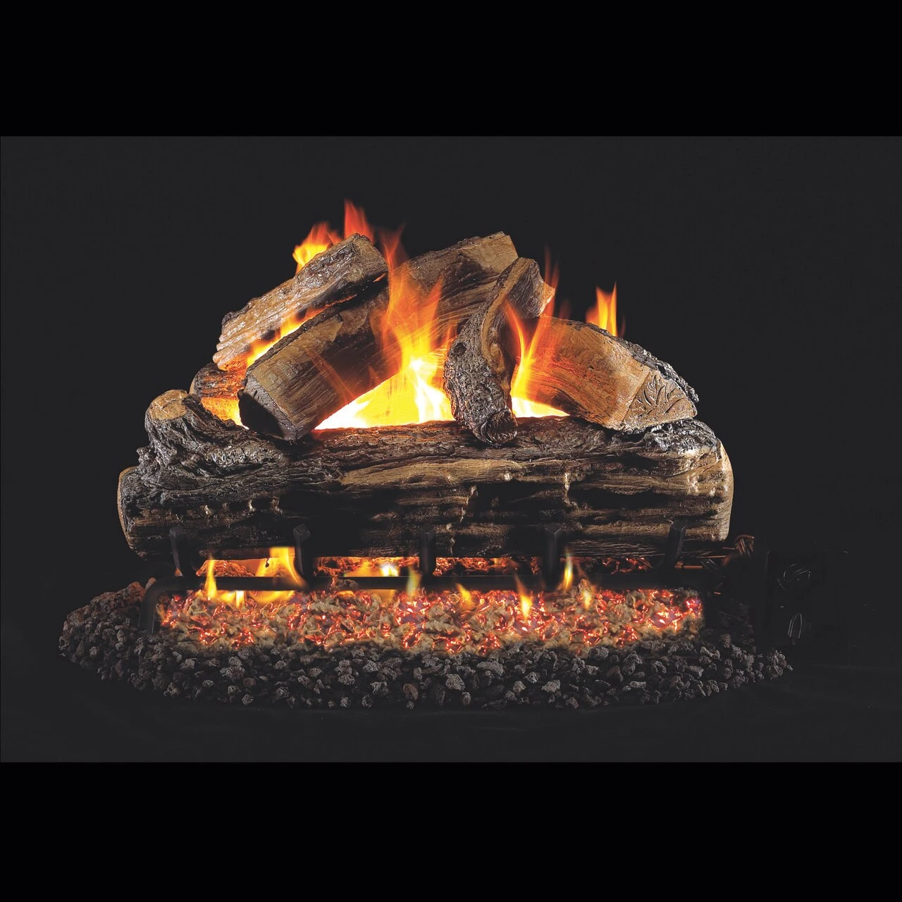 Real Fyre Split Oak Standard Gas Log Set 20" 1 Real Fyre Split Oak Standard Gas Log Set 20"