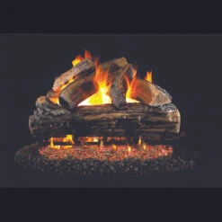 Real Fyre Split Oak Standard Gas Log Set 18"