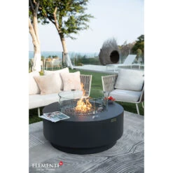 Elementi Plus Nimes Fire Table -Home Fire Pit RLt5X8Zg 80826.1658415870