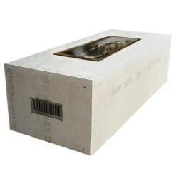 60" X 24" Electronic Ignition Rectangle Enclosure S-Fire Burner - HPC Ready-to-Finish