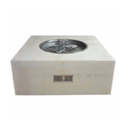 HPC 45" Square Unfinished Fire Pit Enclosure - Match Lit