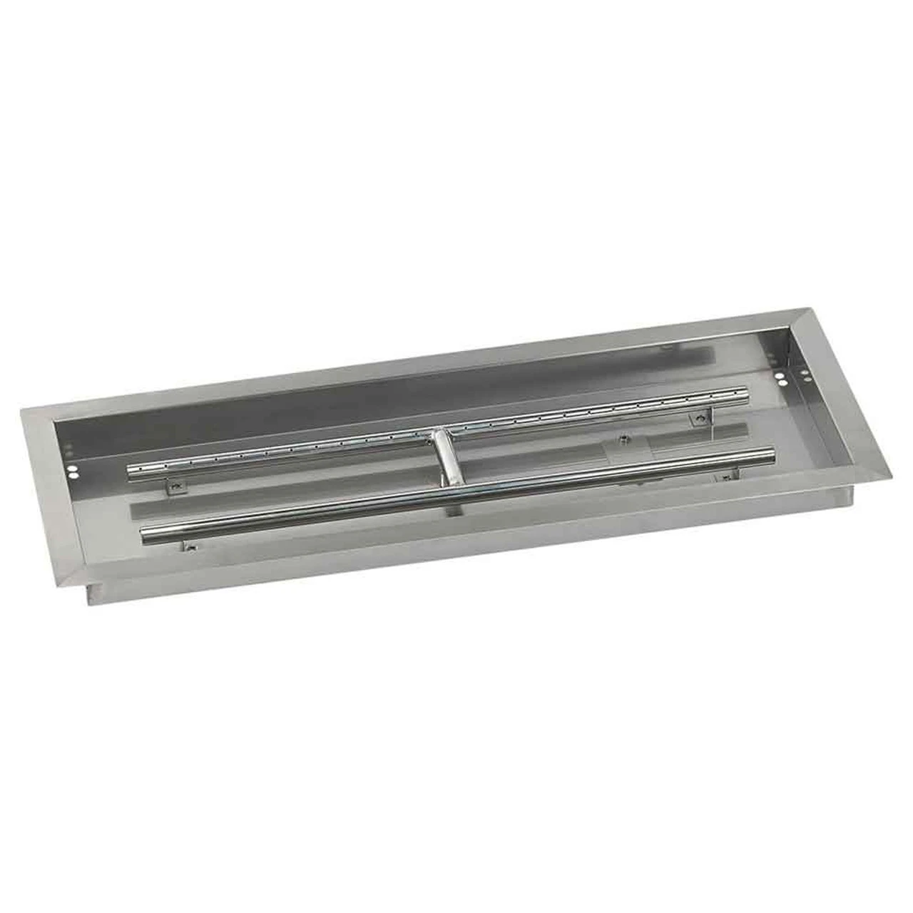 30" X 10" Rectangular Drop-In Pan With Spark Ignition Kit - Natural Gas - By American Fireglass 2 30" X 10" Rectangular Drop-In Pan With Spark Ignition Kit - Natural Gas - By American Fireglass - Image 2