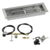18" X 6" Rectangular Drop-In Pan With Spark Ignition Kit Propane - By American Fireglass