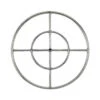 24 " Double Ring Burner - Stainless Steel W/ 1/2" Inlet