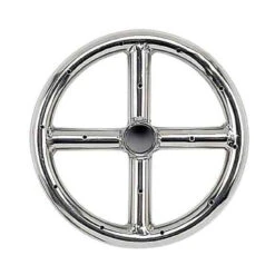 6" Single Ring Burner - Stainless Steel W/ 1/2" Inlet