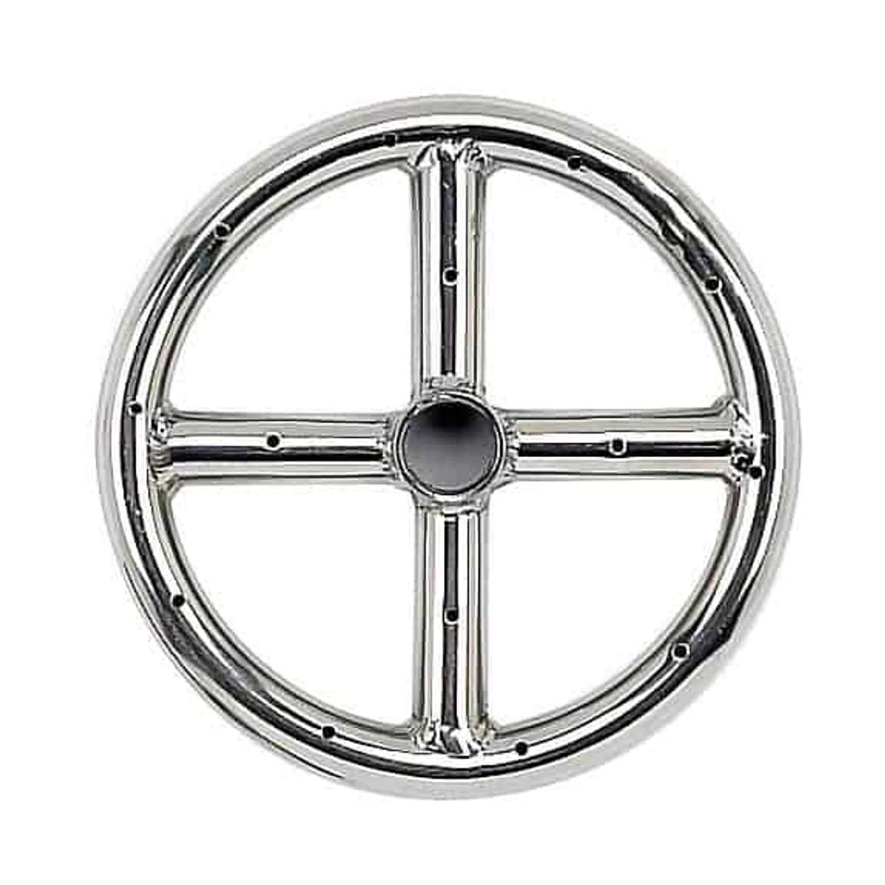 6" Single Ring Burner - Stainless Steel W/ 1/2" Inlet 1 6" Single Ring Burner - Stainless Steel W/ 1/2" Inlet