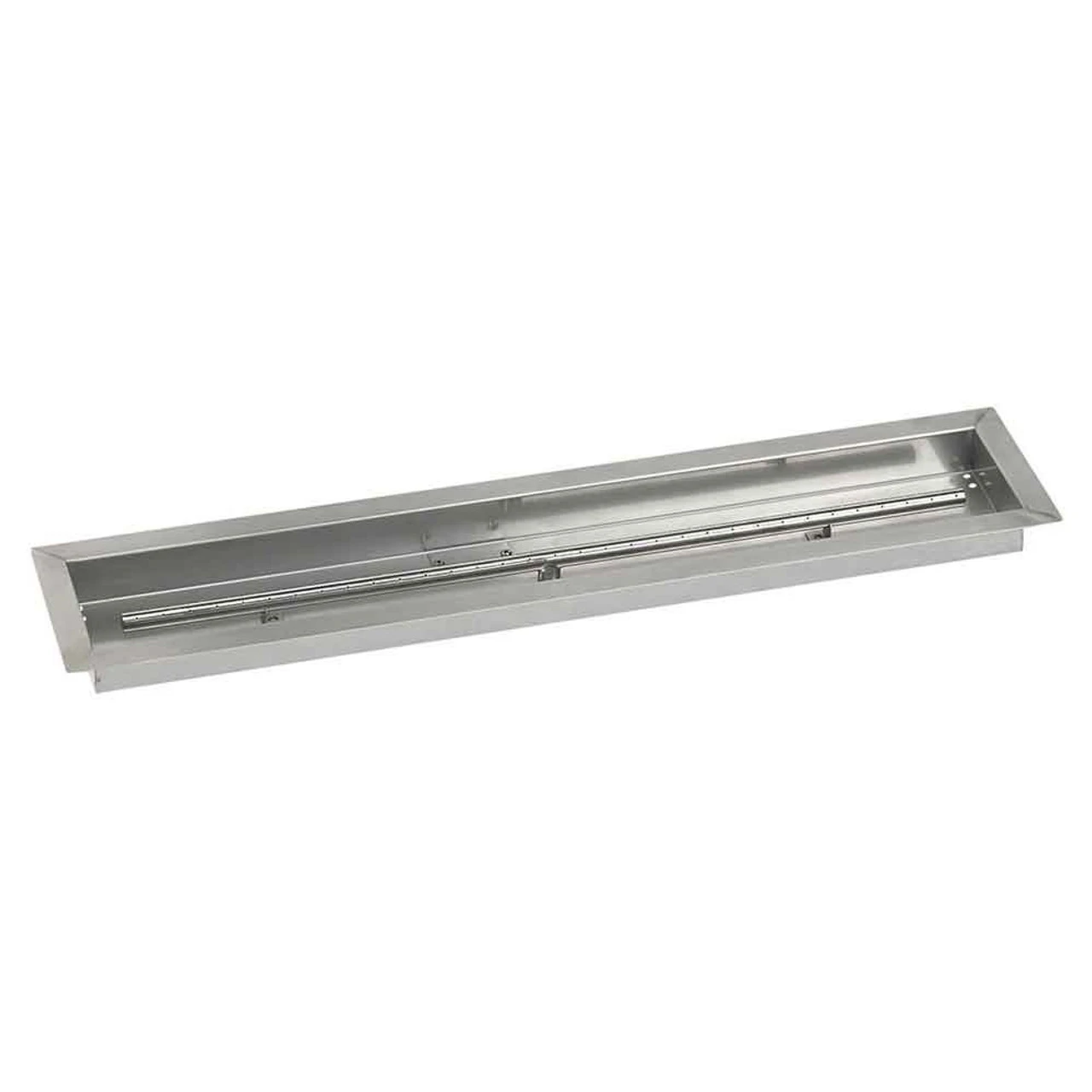 36" X 6" Linear Channel Drop-In Pan With Spark Ignition Kit - Natural Gas - By American Fireglass 2 36" X 6" Linear Channel Drop-In Pan With Spark Ignition Kit - Natural Gas - By American Fireglass - Image 2