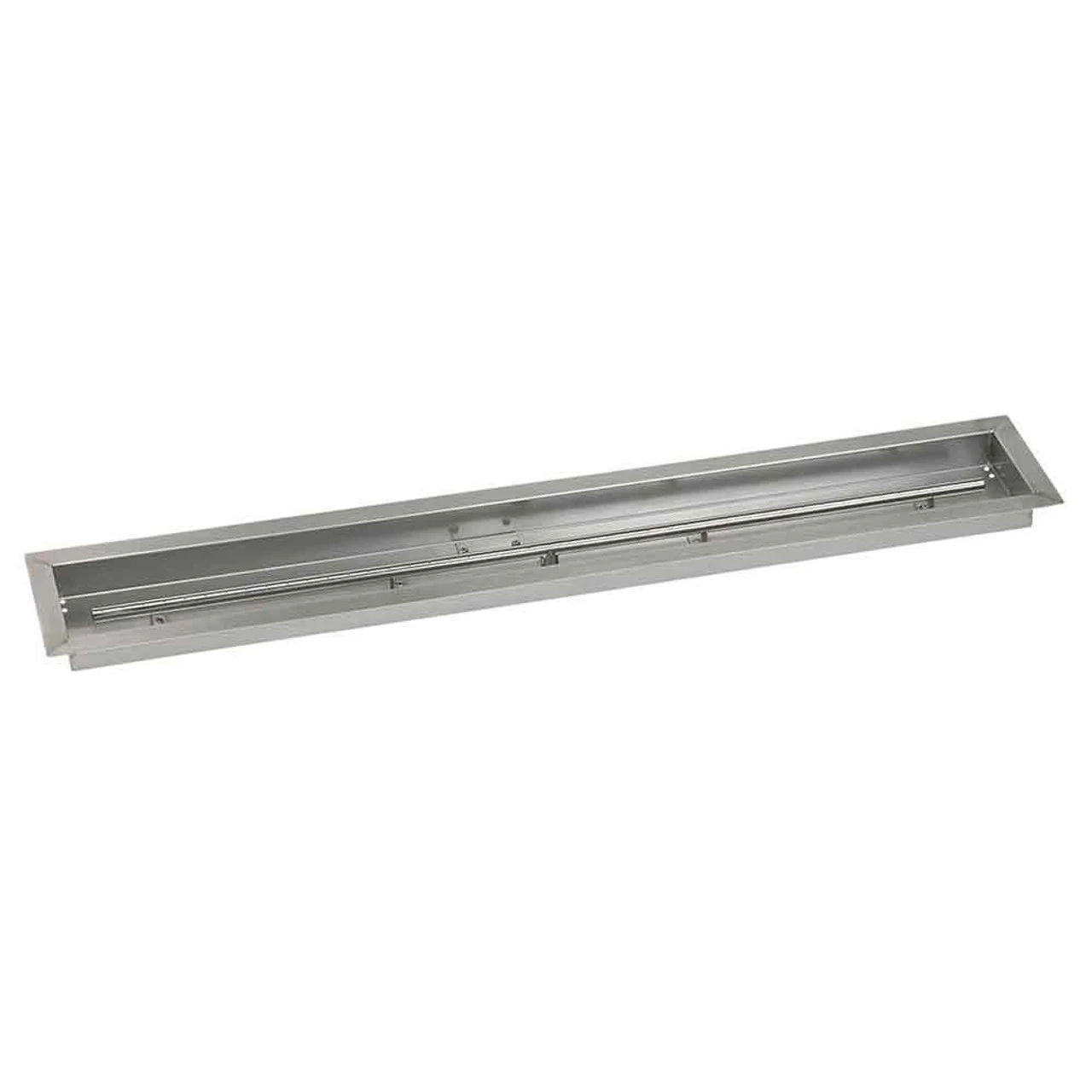 48" X 6" Linear Channel Drop-In Pan With Spark Ignition Kit - Natural Gas - By American Fireglass 2 48" X 6" Linear Channel Drop-In Pan With Spark Ignition Kit - Natural Gas - By American Fireglass - Image 2