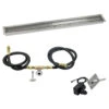 60" X 6" Linear Channel Drop-In Pan With Spark Ignition Kit -* Natural Gas - By American Fireglass