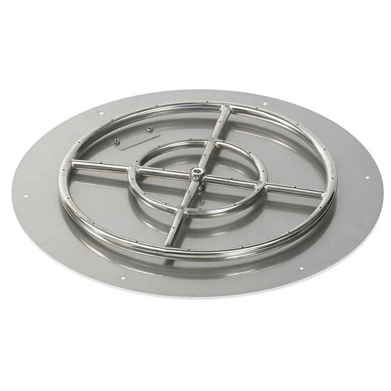 24 Inch Round Flat Pan Spark Ignition Kit (18 Inch Ring) - Propane - By American Fireglass 2 24 Inch Round Flat Pan Spark Ignition Kit (18 Inch Ring) - Propane - By American Fireglass - Image 2