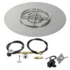 36 Inch Round Flat Pan Spark Ignition Kit (24 Inch Ring) - Propane