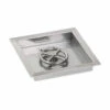 Stainless Steel Drop-In Fire Pit Pan - Square