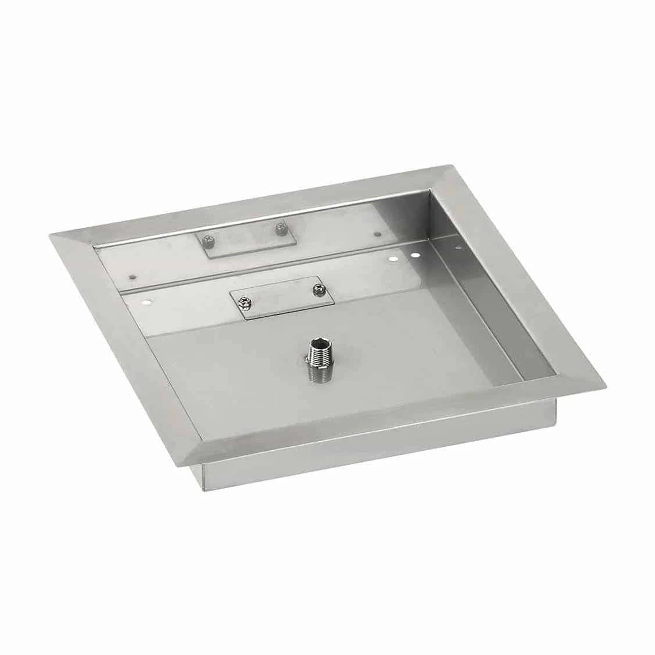 Stainless Steel Drop-In Fire Pit Pan - Square 2 Stainless Steel Drop-In Fire Pit Pan - Square - Image 2