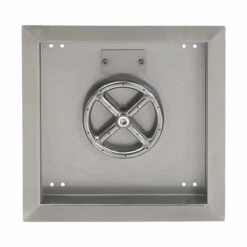 Stainless Steel Drop-In Fire Pit Pan - Square 8 Stainless Steel Drop-In Fire Pit Pan - Square -Home Fire Pit SS SQP 12 top burner 35209.1562629009