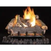 Smoky Weathered Oak Outdoor Vented Gas Logs | Dual-Burner |Superior