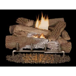 Mossy Oak Outdoor Vent-Free Gas Logs | Mega-Flame | Superior
