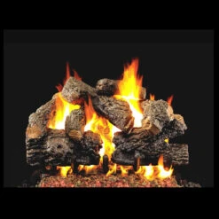 Real Fyre 24-inch Charred Royal English Oak Standard Gas Log Set