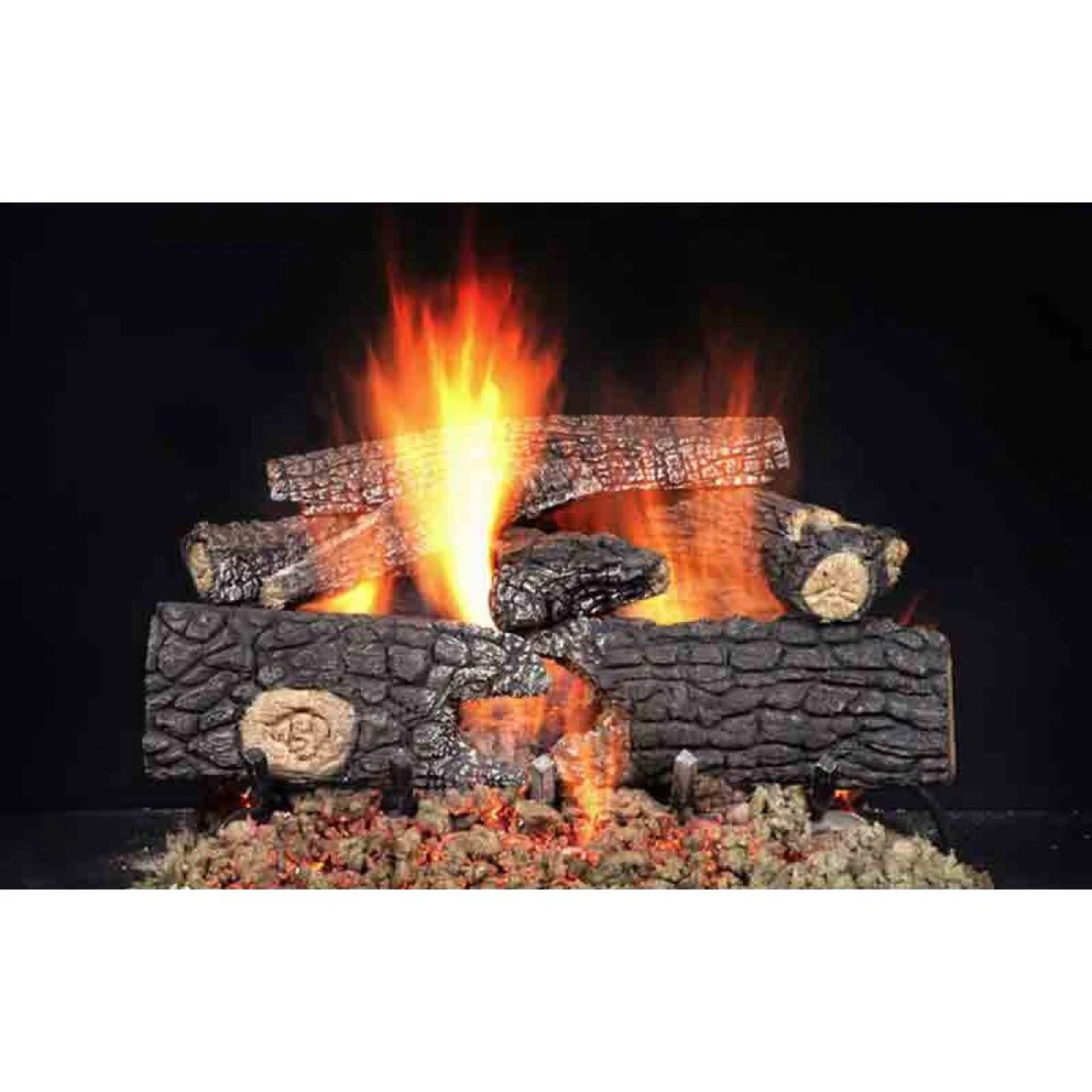 24" Fireside Realwood Gas Log Set | Majestic 1 24" Fireside Realwood Gas Log Set | Majestic