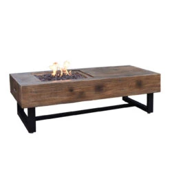 Elementi Naples Fire Table 55" X 28"