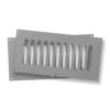 6" X 12" Stainless Steel Fireplace Vent Kit | Firegear