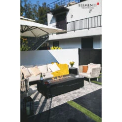 Elementi Plus Varna Marble Porcelain Fire Table -Home Fire Pit W7lliUBi 07527.1658504610