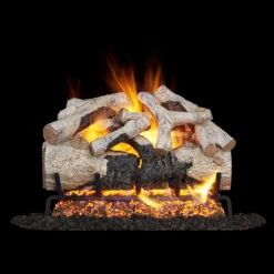 Real Fyre 18-inch Burnt Aspen Gas Logs Set