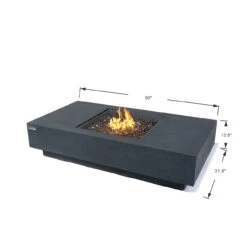 Elementi Plus Cannes Fire Table -Home Fire Pit YvoG9aqA 04146.1675374690