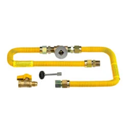 High Capacity Fire Pit Flex Line Kit With Key Valve