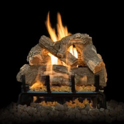 Arizona Weathered Oak Vented See Through Gas Log Set | Grand Canyon Gas Logs -Home Fire Pit azwo18 3 full 12822.1648039636.1280.1280 44889.1648736780