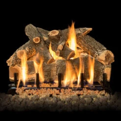 Arizona Weathered Oak Vented See Through Gas Log Set | Grand Canyon Gas Logs -Home Fire Pit azwo24 full 21401.1648039636.1280.1280 19001.1648736780