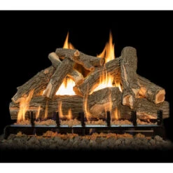 Arizona Weathered Oak Vented See Through Gas Log Set | Grand Canyon Gas Logs -Home Fire Pit azwo36 3 full 73826.1648039639.1280.1280 63681.1648736780