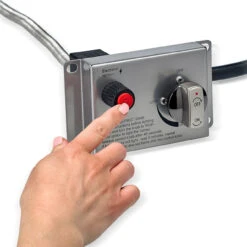 30" X 6"Stainless Steel LinearDrop-in Fire Pit Pan With Electric Ignition System Kit - Liquid Propane - CSA Certified -Home Fire Pit controlpanel2 11 65224 39377.1561160938