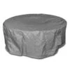 Olympus 48" Round Concrete Fire Pit Cover | Grand Canyon Gas Logs
