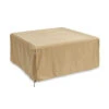 Square Tan Outdoor Vinyl Fire Pit Table Cover - CVR5151 - The Outdoor Greatroom Company