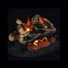 Real Fyre Rugged Split Oak See Thru Gas Log Set - 24"