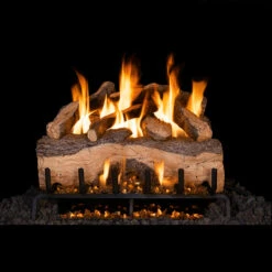 Real Fyre 18-inch Mountain Crest Split Oak Gas Logs Set