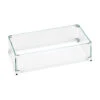 30" Rectangular Glass Wind And Flame Guard | American Fire Glass