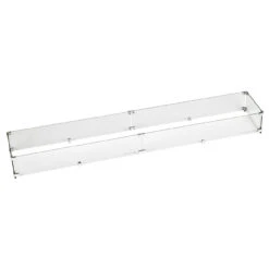Linear Glass Flame Guard - 60 In | American Fire Glass