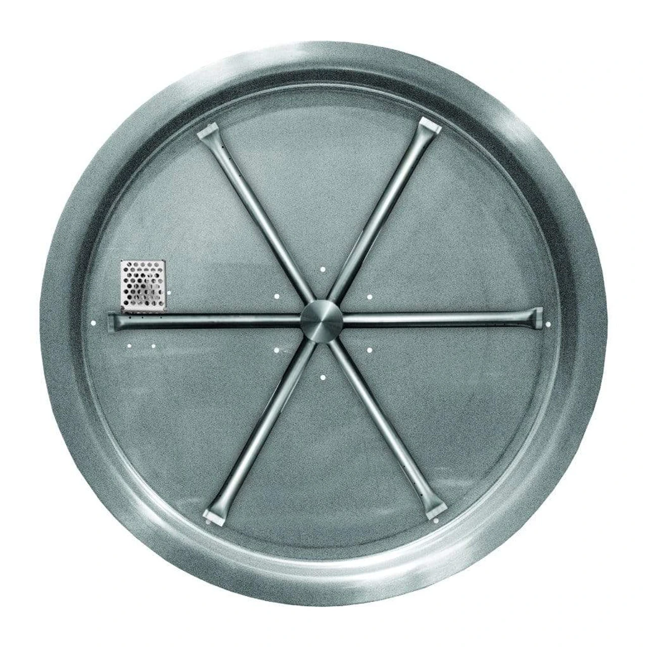 Electronic Ignition Stainless Steel Spur Burner - Round - Drop-In | Firegear 2 Electronic Ignition Stainless Steel Spur Burner - Round - Drop-In | Firegear - Image 2