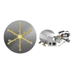 AWS Pro Series Burners - Round - Flat | Firegear