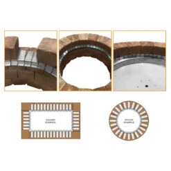 Flexframe (FLEXFRAME-SS) - Firegear -Home Fire Pit flexframe ex 18503.1660312904