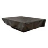 HPC Rectangle 90" Black Vinyl Fire Pit Cover