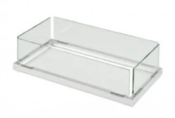 Folding Glass Wind Guard For 12" X 120" Linear Burner - Outdoor GreatRoom -Home Fire Pit fwg 1224up 0 72224.1583351526.1280.1280 29974.1659006302.1280.1280 25703.1659009237