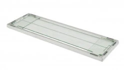 Glass Wind Guard For 12" X 42" Folding Glass Guard Burner Cover - FWG-1242 - Outdoor GreatRoom -Home Fire Pit fwg 1242down 54195.1583279261