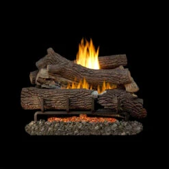24" Giant Timbers Log Set Vent-Free VTDGT With MNF24 Stainless Steel Burner - Superior