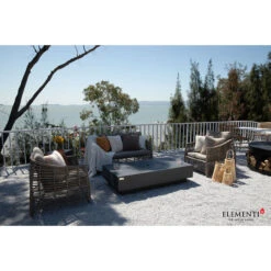 Elementi Plus Cannes Fire Table -Home Fire Pit gngwCJBX 63351.1658408804