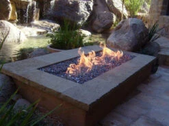 66X12" Rectangle Pan H-Burner Fire Pit Insert - HPC -Home Fire Pit h burner lifestyle 46508.1598029324