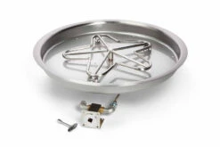 31" Round Bowl Pan Fire Pit Insert - Match Lit - HPC